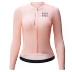 Rockbros 15110012011 ROAD TO SKY women's cycling jersey long sleeve M - pink m \ różowy póló