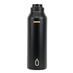 FC Barcelona Runbott thermal bottle 600ml czarny futball labda