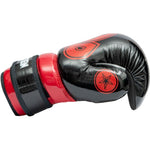TOP TEN ROTT "GLOSSY BLOCK" Open Gloves jasnoniebieski+xs kesztyű