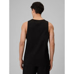 Regular sleeveless shirt for men, smooth, 4F
