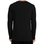 Men's 4F Longsleeve T-shirt M611 deep 4FWMM00TLONM611 20S fekete póló