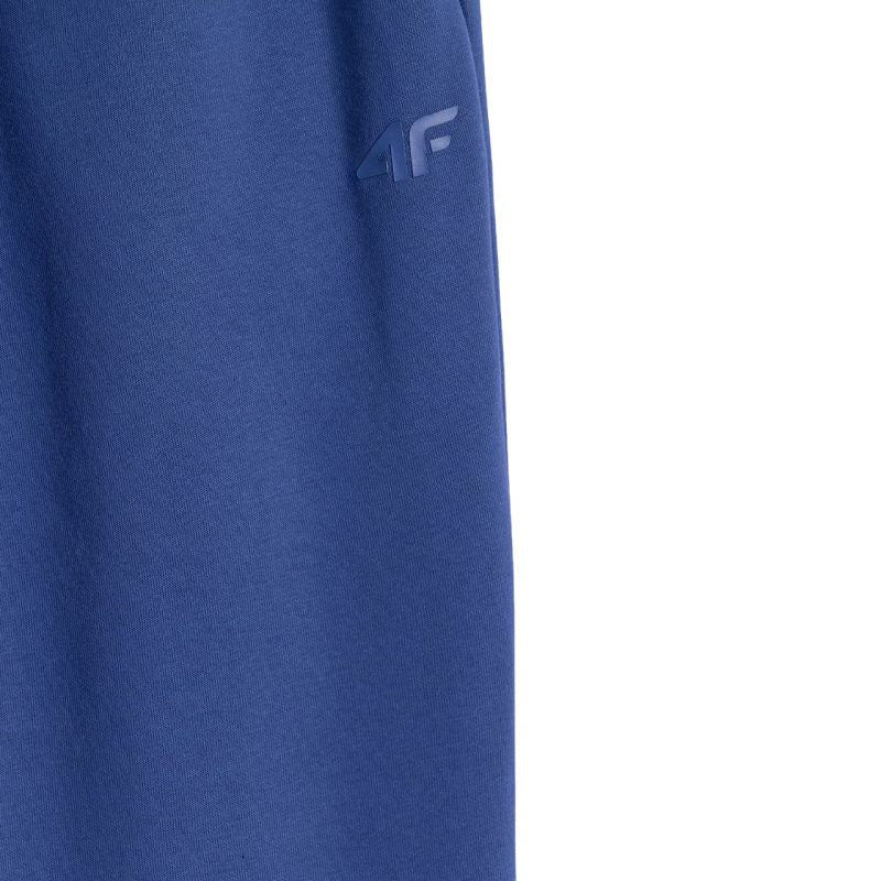 4f Men's trousers CAS M1140 navy blue 4FWMM00TTROM1140 031S Ruházat