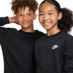 Nike Sportswear Club Fleece Kids' Sweatshirt Black