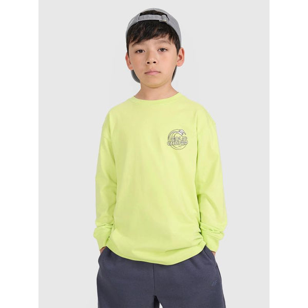 4f Boy's oversize longsleeve with print 4FJWSS25TLONM435-45S General