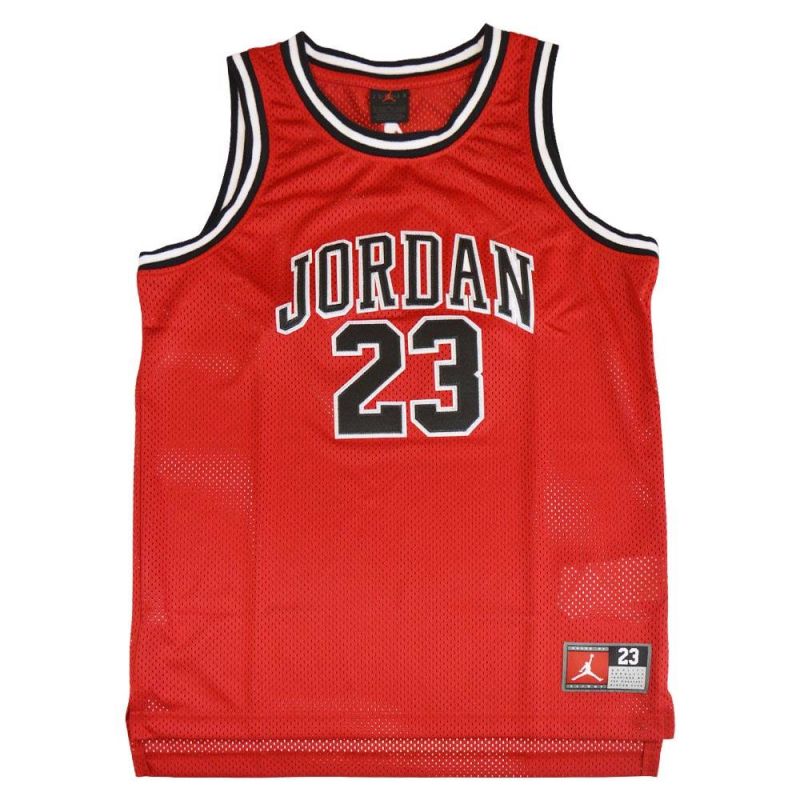 AIR Jordan Junior Michael Jordan 23 Red Kids' Basketball Jersey - piros póló