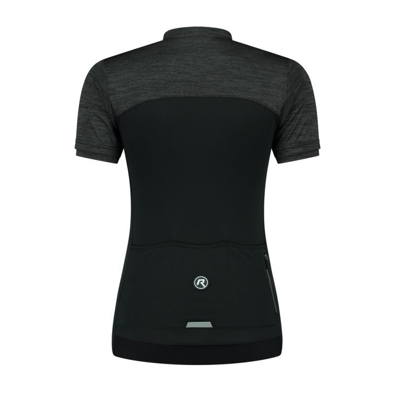 Rogelli women's T-shirt MELANGE fekete póló
