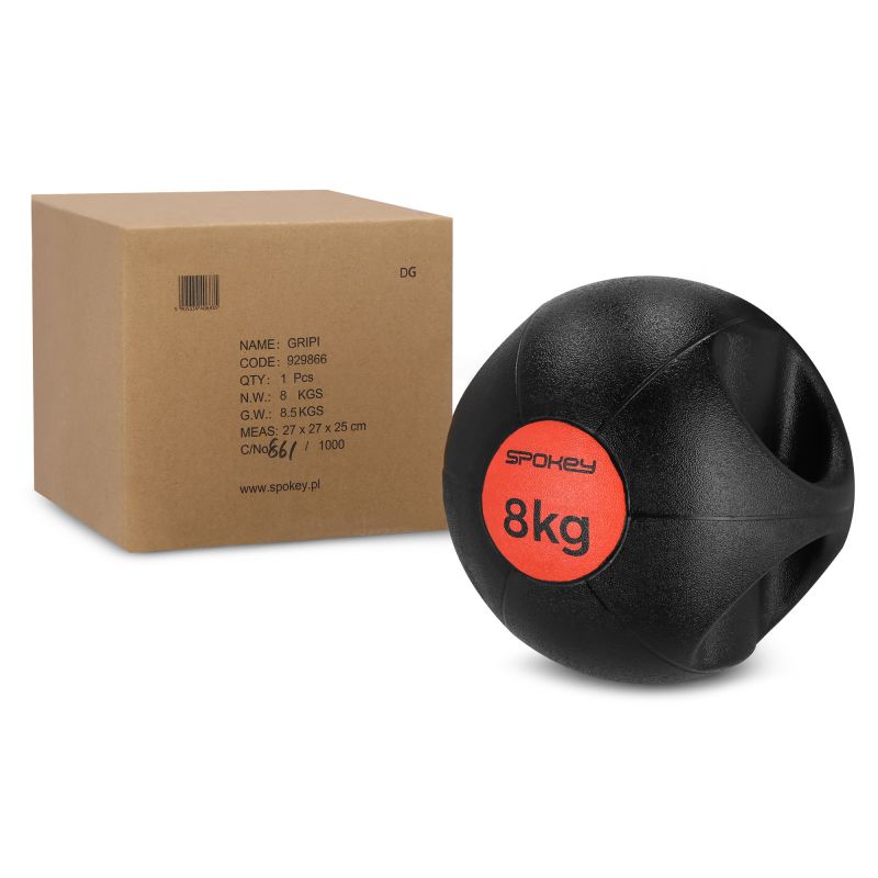 Spokey Gripi Medical Ball 8kg 929866 Labda