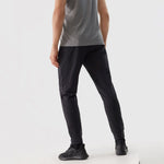 Trousers 4F 4FWSS24TFTRM452 20S fekete nadrág
