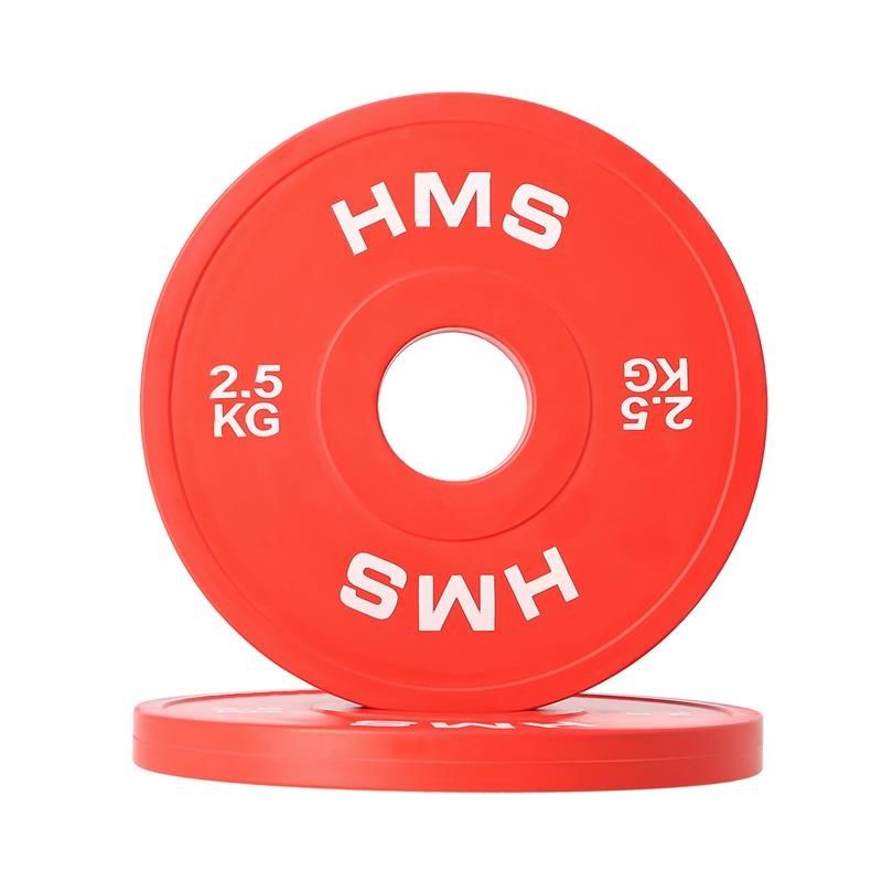 HMS Bumper Olympic Plate Set 2x (0.5kg, 1kg, 1.5kg, 2kg, 2.5kg) CBRS Set póló 17-61-097