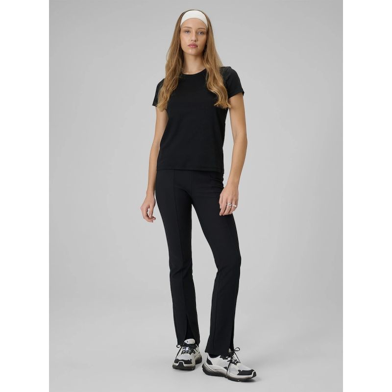 4F Women's slim plain T-shirt póló 4FRAW25TTSHF3623-20S