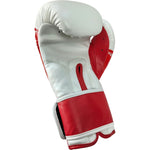 MASTERS FIGHT EQUIPMENT RPU-FOLK Boxing Gloves 12 oz White-Red piros kesztyű 013505-12