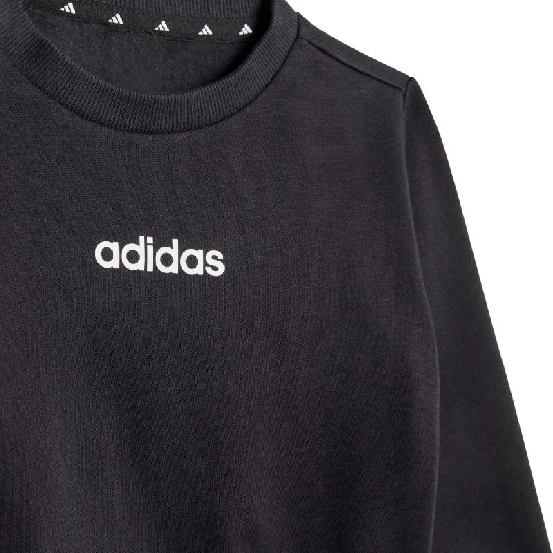 adidas Essentials Joggers black JC9745 kids tracksuit