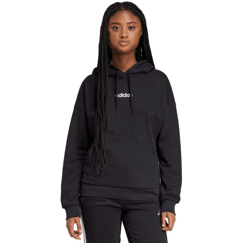 adidas Essentials Linear French Terry Hoodie W JV7841 Pulóver