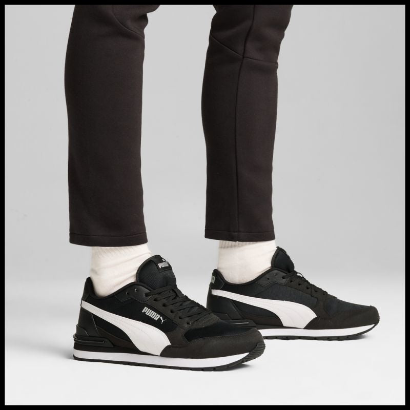 ST Runner v4 Mesh PUMA Black-PUMA White- ( )