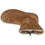 Birkenstock Uppsala Zip Shearling 1030054 Brown barna papucs