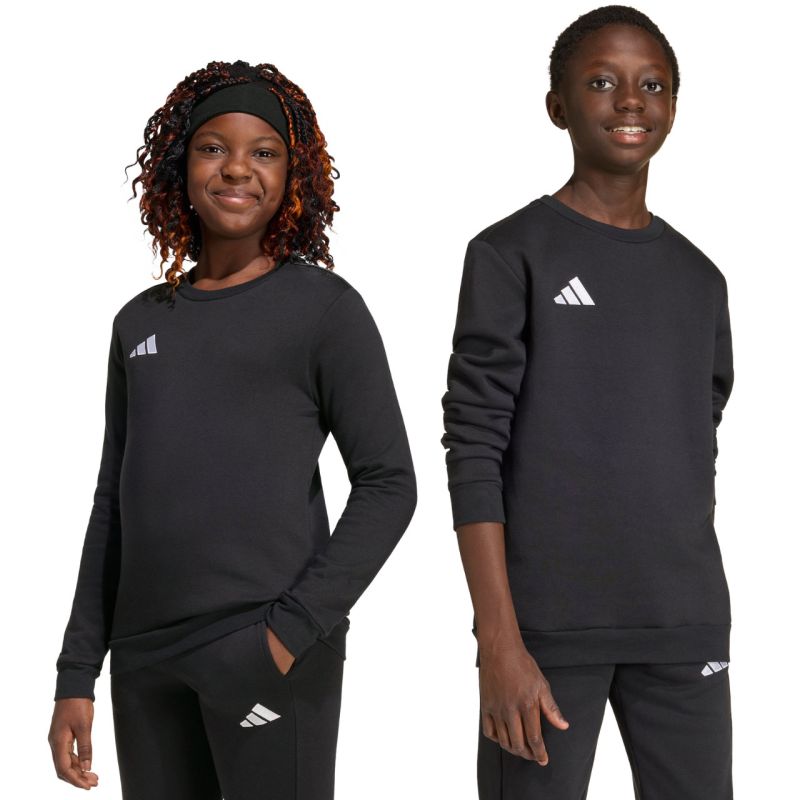 adidas Entrada 26 Sweat Top for kids black JZ6554 104cm pulóver