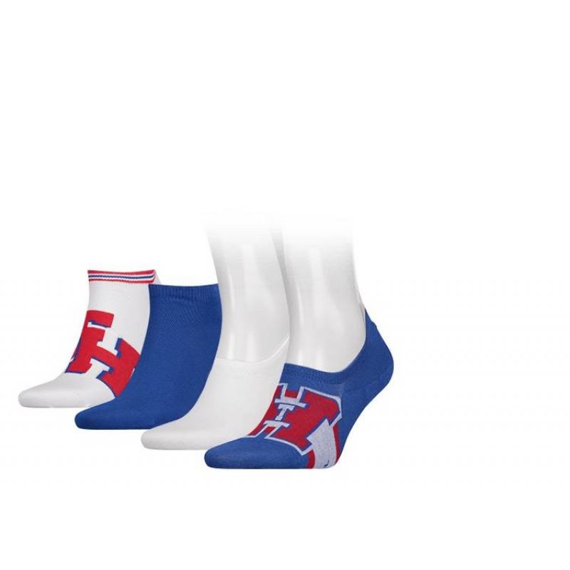 Tommy Hilfiger 4001 470 Socks fehér utcai cipő
