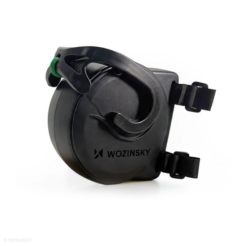 Wozinsky WLH-K2 tow rope for children's bike 2.6 m self-retracting - black fekete elektronika 304004-210633
