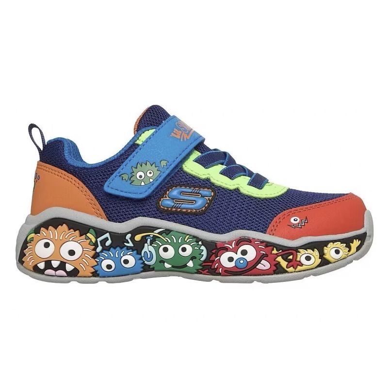 Skechers Play Scene 407312N-NVMT Navy/Multi sötétkék utcai cipő