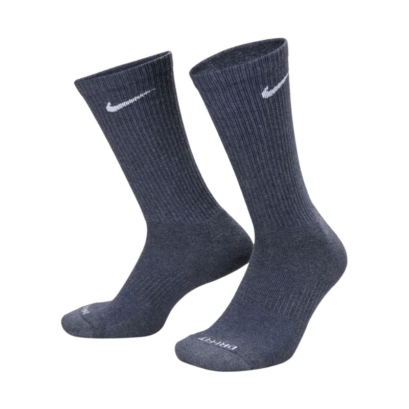 Nike Everyday Plus Cushioned Socks 3 Pairs Dark Gray, Beige, Light Gray SX6888 901 Ruházat