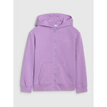 Girls' sweatshirt with a hood, 4F 4FJRAW25TSWSF2466-51S kapucnis pulóver