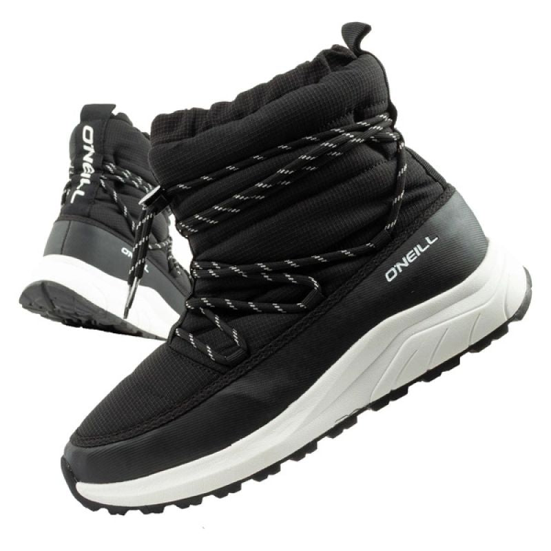 O'Neill Vail women's snow boots winter fashion black fekete cipő