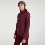 O'Neill Polar Jack's Hz Fleece W piros pulóver