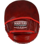MASTERS FIGHT EQUIPMENT MASTERS RUBY ŁP-BR-LX trainer paws bordó harcművészeti felszerelés 06851