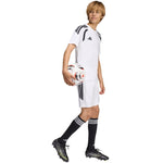 adidas Tiro 26 League kids' white and black KA8811 104cm short
