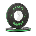 HMS BTBR Set Olympic Bumper Plates - 2x (10kg, 15kg, 20kg, 25kg) BTBR SET súlyzó készlet 17-61-007