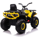 Enero Battery-Powered Quad Car Trapper Yellow sárga toys