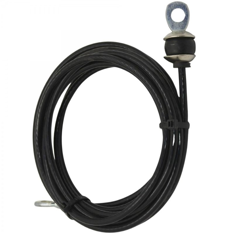 Enero Pro Atlas Rope 422cm Eyelet Steel Eyelet Rubber Bumper fekete védőfelszerelés GSP-1078823