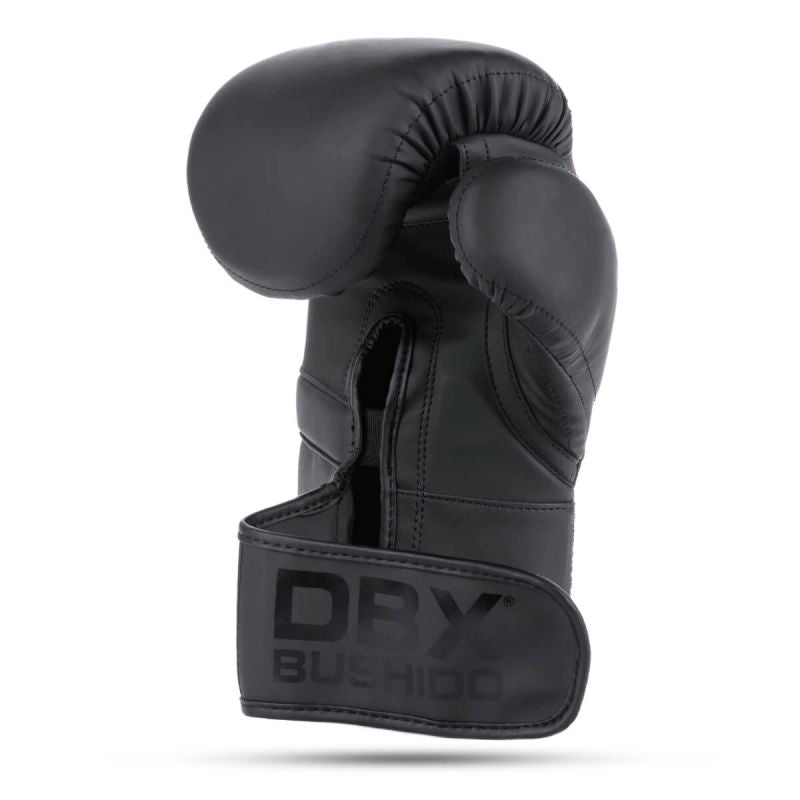 DBX Bushido 10oz Boxing Gloves - Hammer Black - Valor Series fekete kesztyű