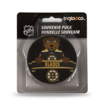 Inny Inglasco NHL Mascot Hockey Puck 510AN001901 Edzőfelszerelés fekete