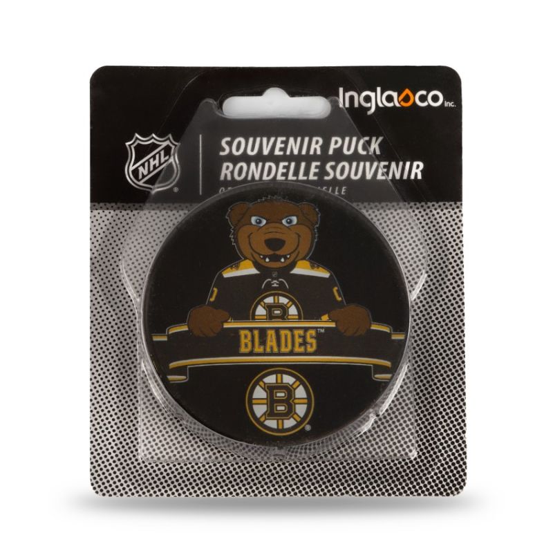 Inny Inglasco NHL Mascot Hockey Puck 510AN001901 Edzőfelszerelés fekete