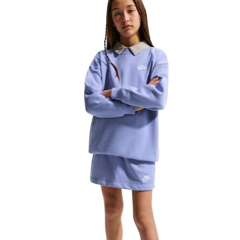 Nike Sportswear Club Fleece Kids' Sweatshirt Light Purple