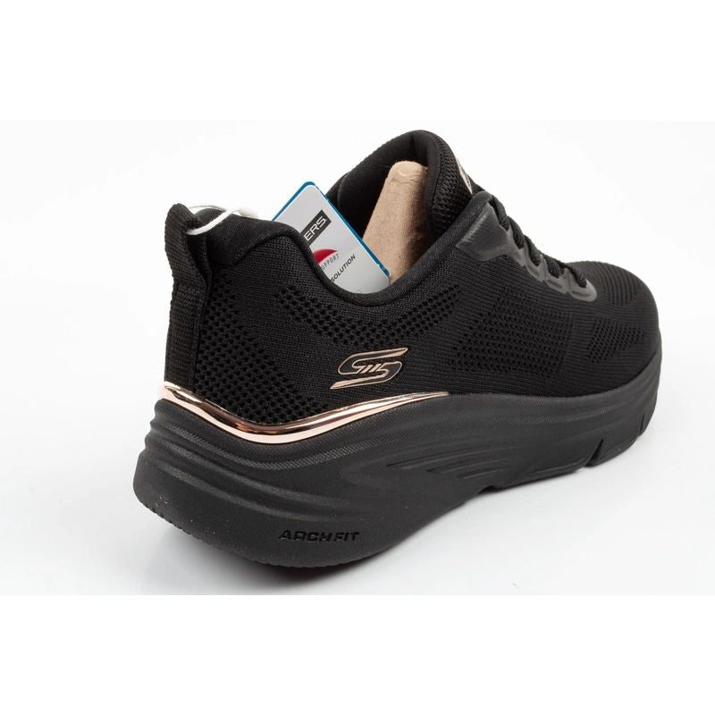 Skechers Bobs Arch Fit Elev8 Women's Sneakers fekete utcai cipő 117720/BBK