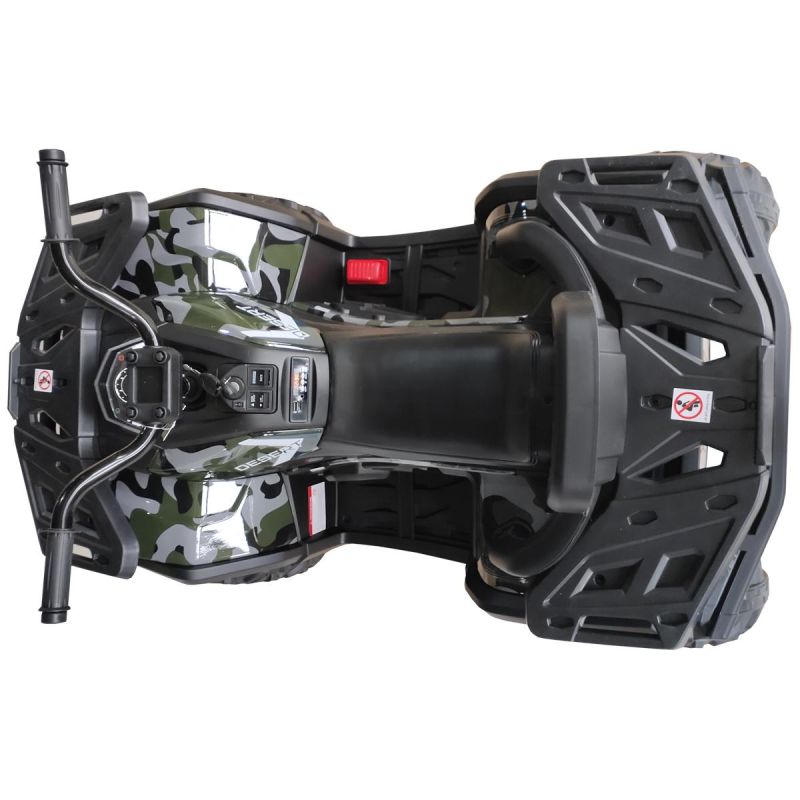 Enero Battery-Powered Quad Car Traper Military toys