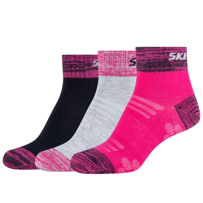 Skechers 3PPK Wm Mesh Ventilation Quarter Socks SK42022-0400 Multicolored 35-38 General