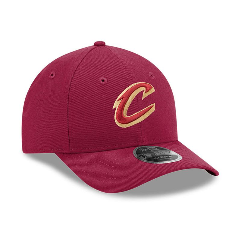 New Era 9FORTY Cleveland Cavaliers NBA Team M-Crown Red Snapback Cap - uniwersalny baseball sapka