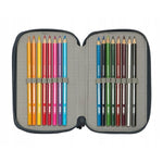 Sportmania Real Madrid pencil case with equipment triple filled pencil case 37 pcs 412557857 Kiegészítő