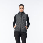 Elbrus Quilted Vest Huel Vest Primaloft W szürke vests