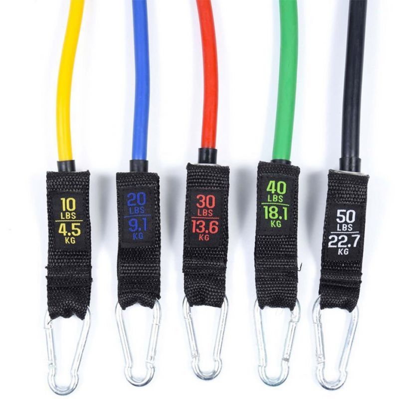 Smj Set of resistance bands EX005 5 pcs Edzőfelszerelés