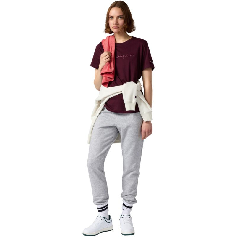 Champion SS Tee Burgundy Women's T-Shirt 118382 RS522 General