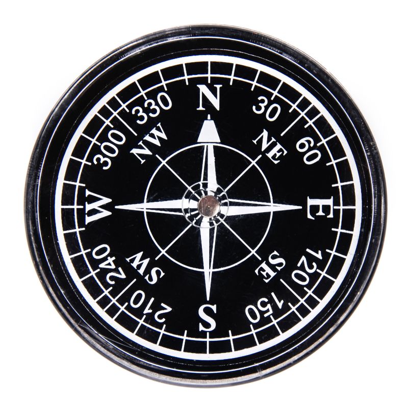 Meteor round compass 50 mm uniw compasses, tourist equipment