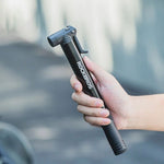 Rockbros 42320010001 Bicycle Pump Hand + Screwdriver - Black fekete pumps