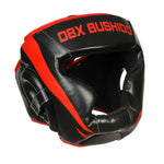 DBX Bushido Boxing Helmet - Phantom Red piros helmets, martial arts equipment