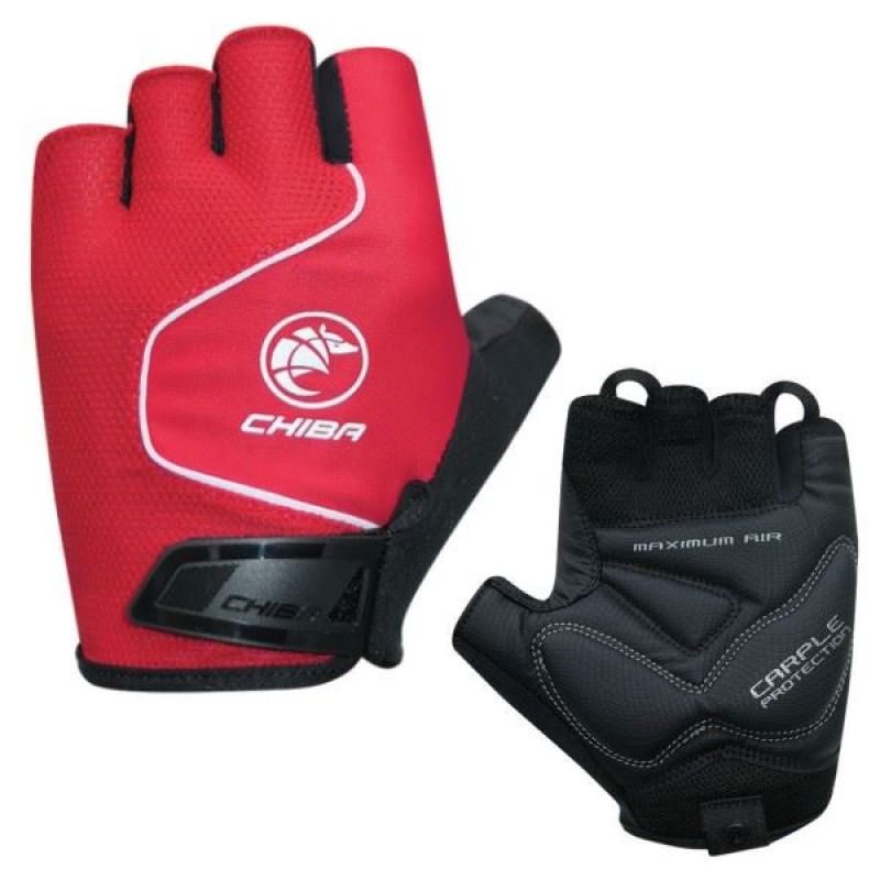 CHIBA COOL AIR gloves red piros kesztyű