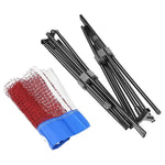 Enero 3-in-1 adjustable badminton/volleyball/tennis posts + cover uniwersalne covers