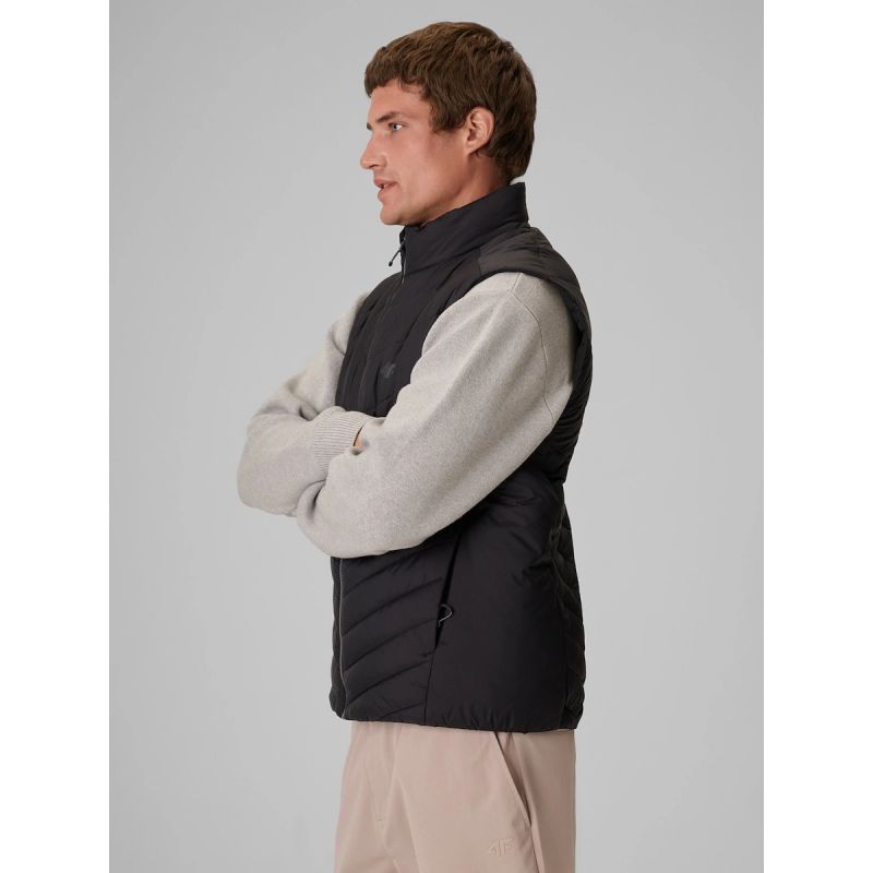 4F Men's vest with synthetic filling 3xl férfi mellény 4FRAW26TVJAM401-20S